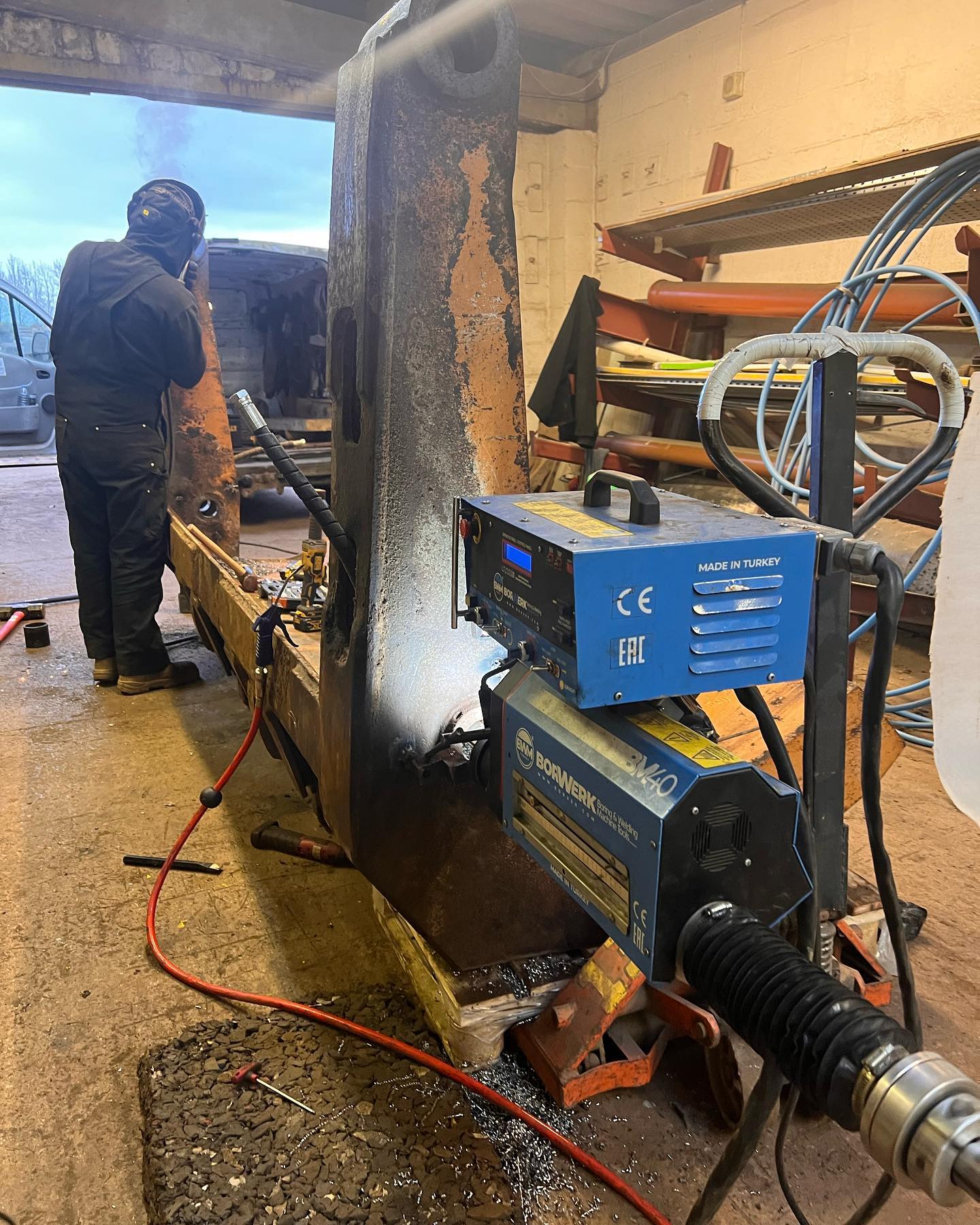 Some line boring on... - Southwest line boring and welding | Facebook