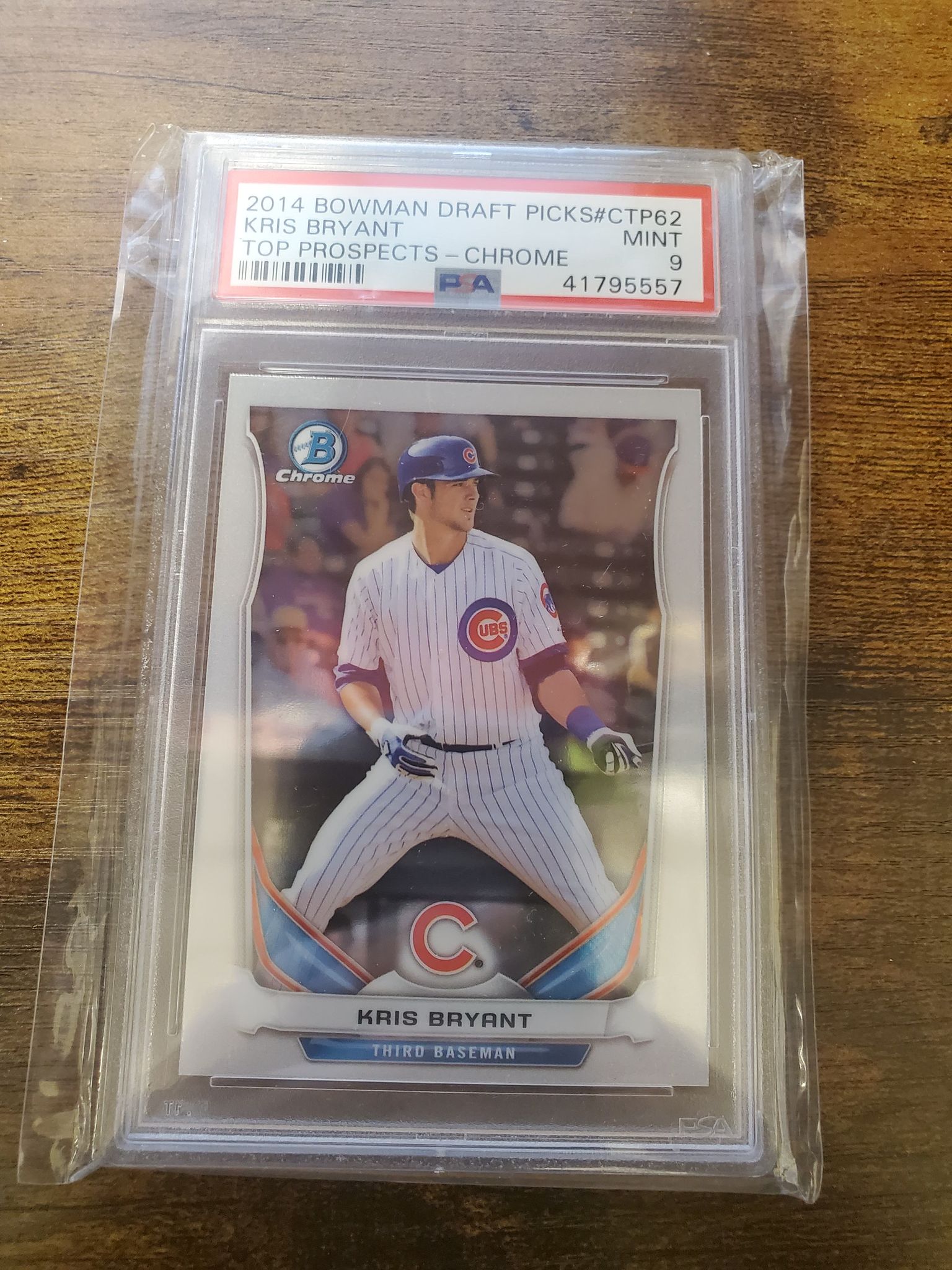 2015 Topps Chrome Blaster Yields Kris Bryant Autograph Card
