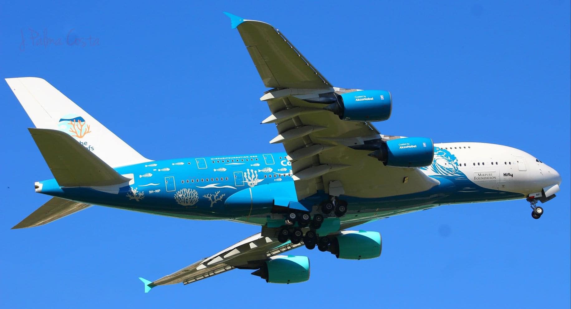 Hi Fly is flying high again with the Airbus A380. ✈️ We're proud