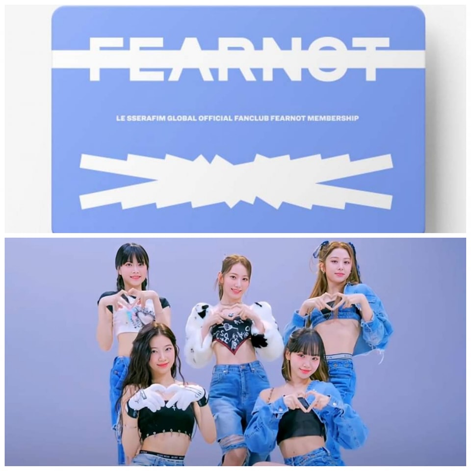 Le-SSERAFIM Film Photobook Dear, Fearnot – Edizione Coreana Con 96 Pagine, Sticker, Cartoline E Photocard, Conta Per Hanteo E Gaon