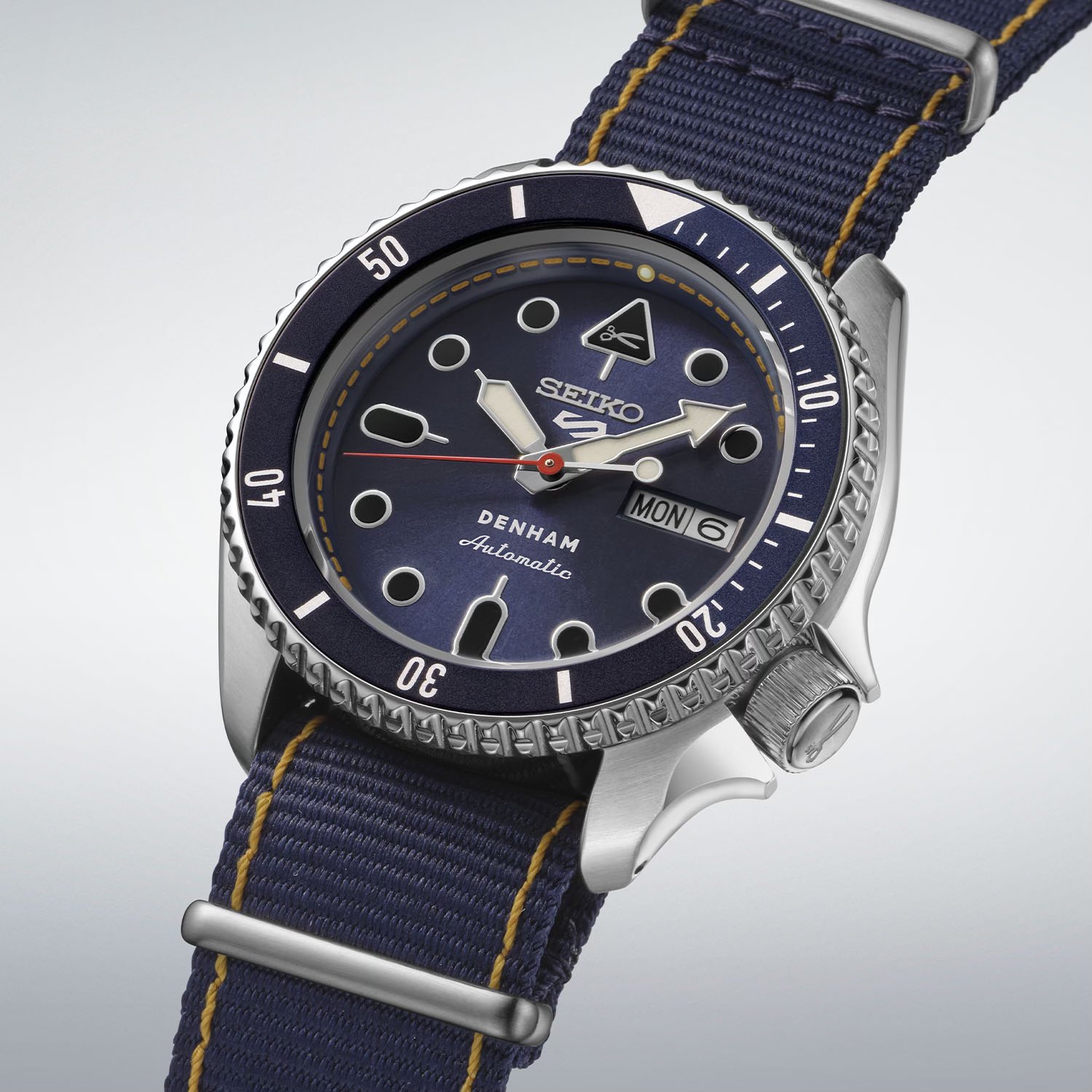 It's here. The Seiko 5 Sports x DENHAM Field Watch just dropped. A