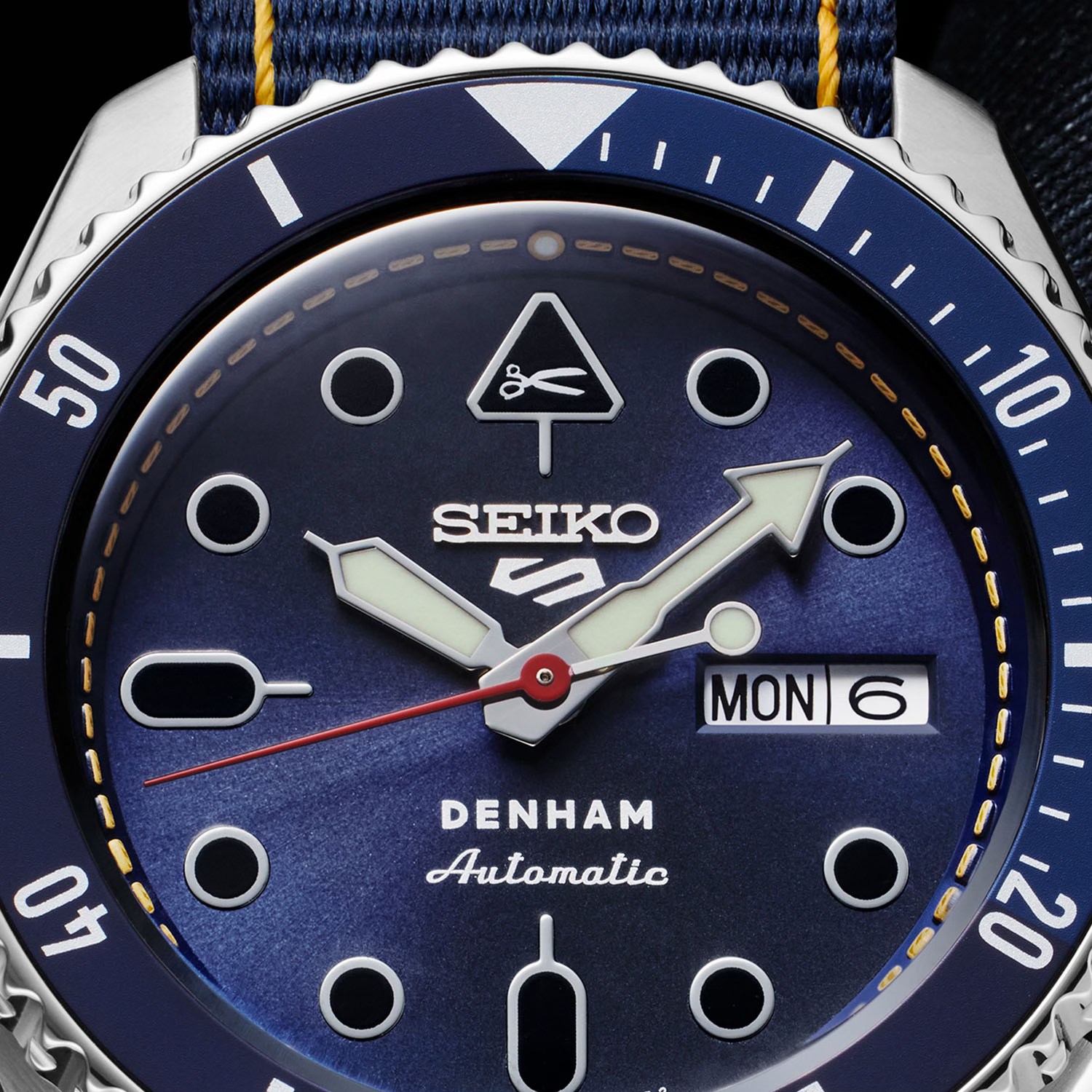 It's here. The Seiko 5 Sports x DENHAM Field Watch just dropped. A