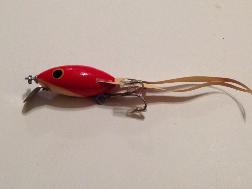 Vintage K & E Bass Stopper Worm Langers Flying Lures LOT