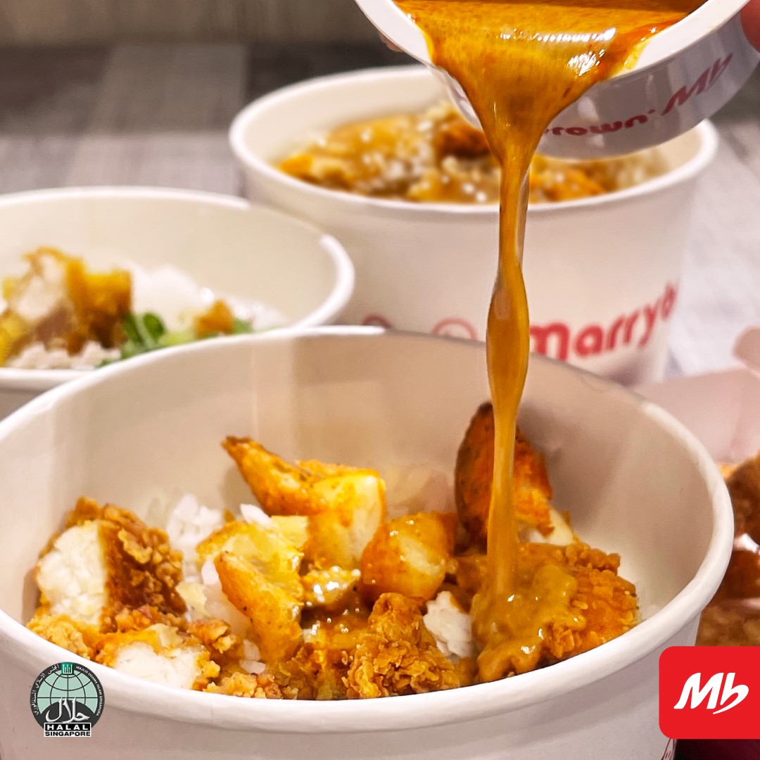 A fusion of flavors in every bite!... - Marrybrown Singapore