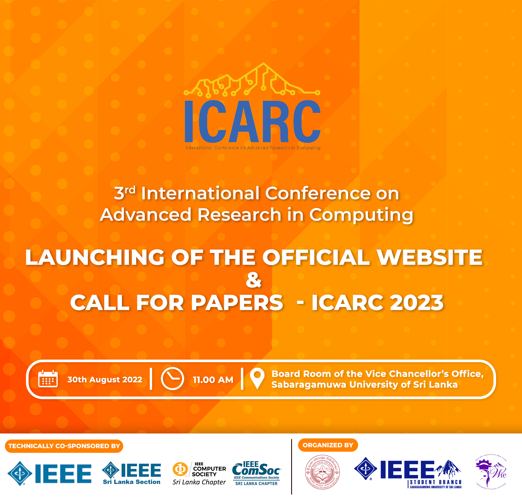 The Organizing Committee of the 3rd International Conference on ...