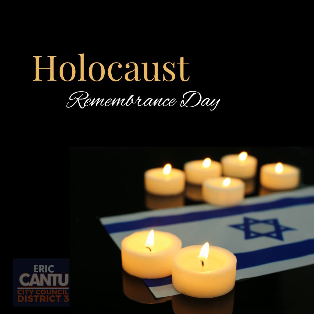 Eric - Today, we remember the millions of Jewish lives lost in the ...