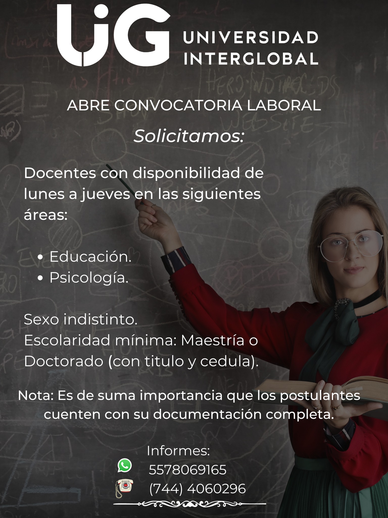 👩‍🏫 Ven y forma parte... - Universidad Interglobal Acapulco | Facebook