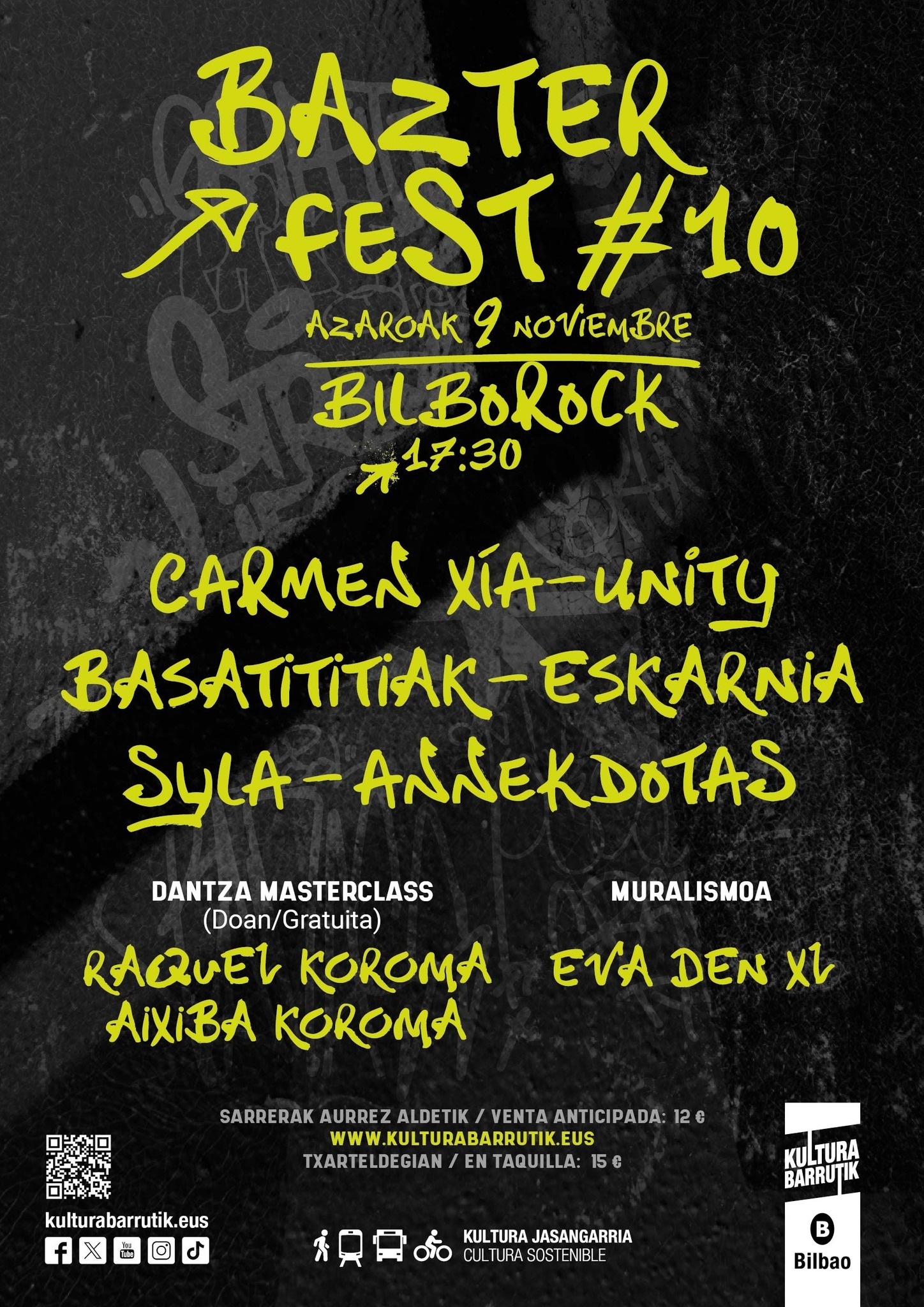 Bilbao - 🎙️🚺🔊 #BazterFest, emakumeak protagonista dituen hip hop ...