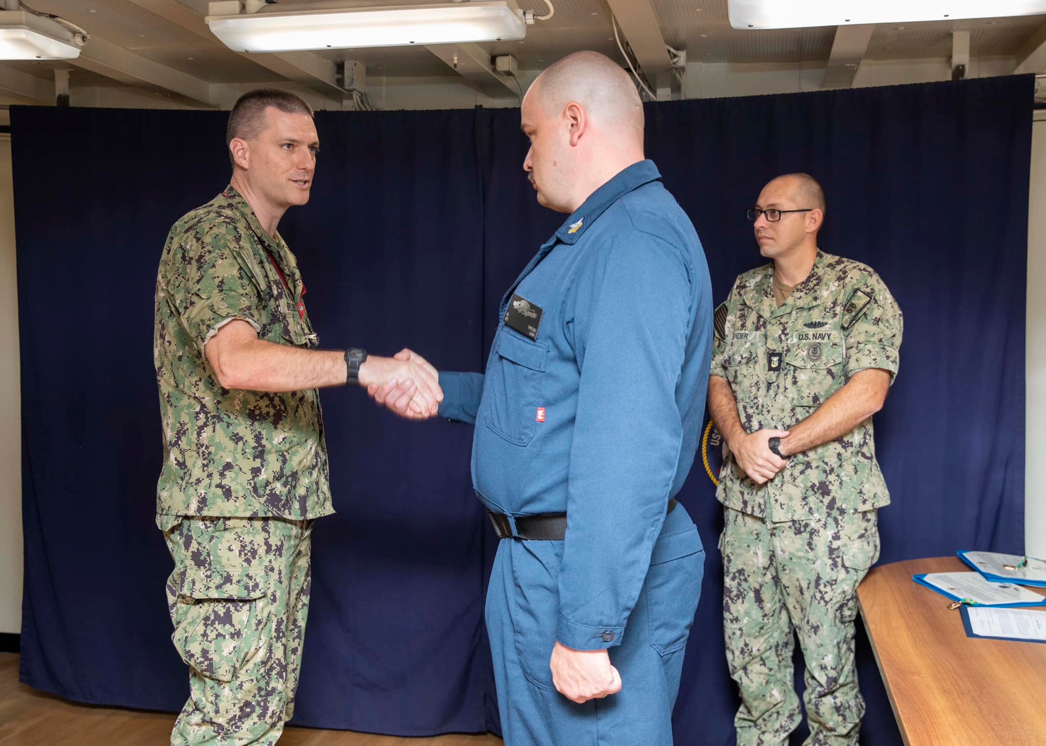 Congratulations to these ESL... - USS Emory S Land (AS 39) | Facebook
