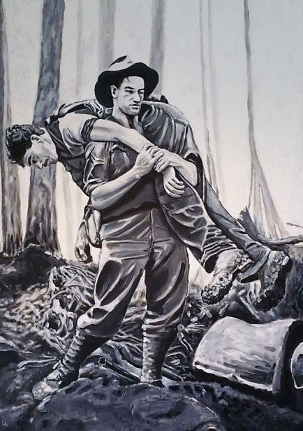 Peter - The painting on this post is of a remarkable photograph taken ...