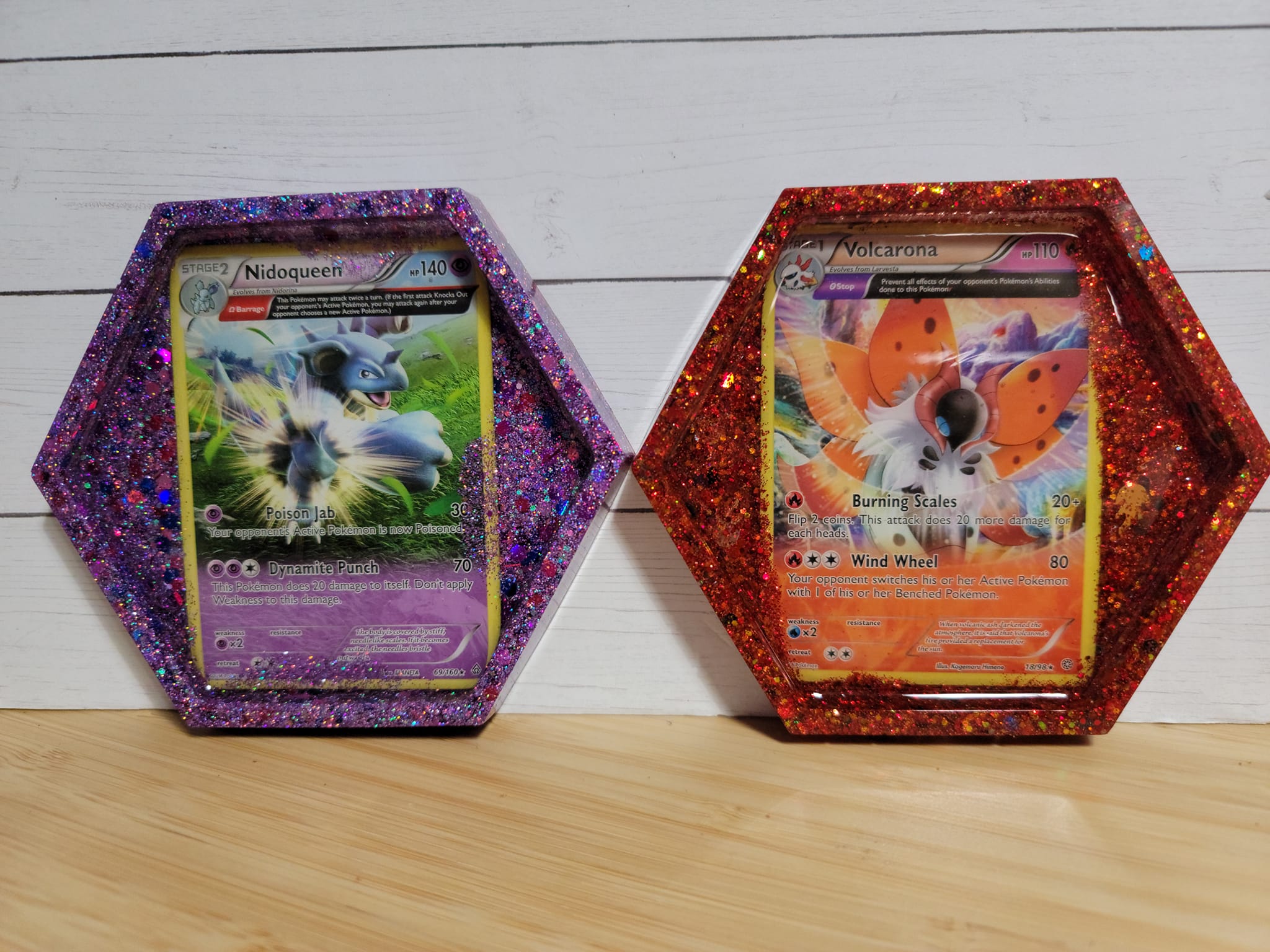 pokemon card coasters Basic Energy Pokmon handmade Coaster  Eeveelution Pokemon Card Coasters