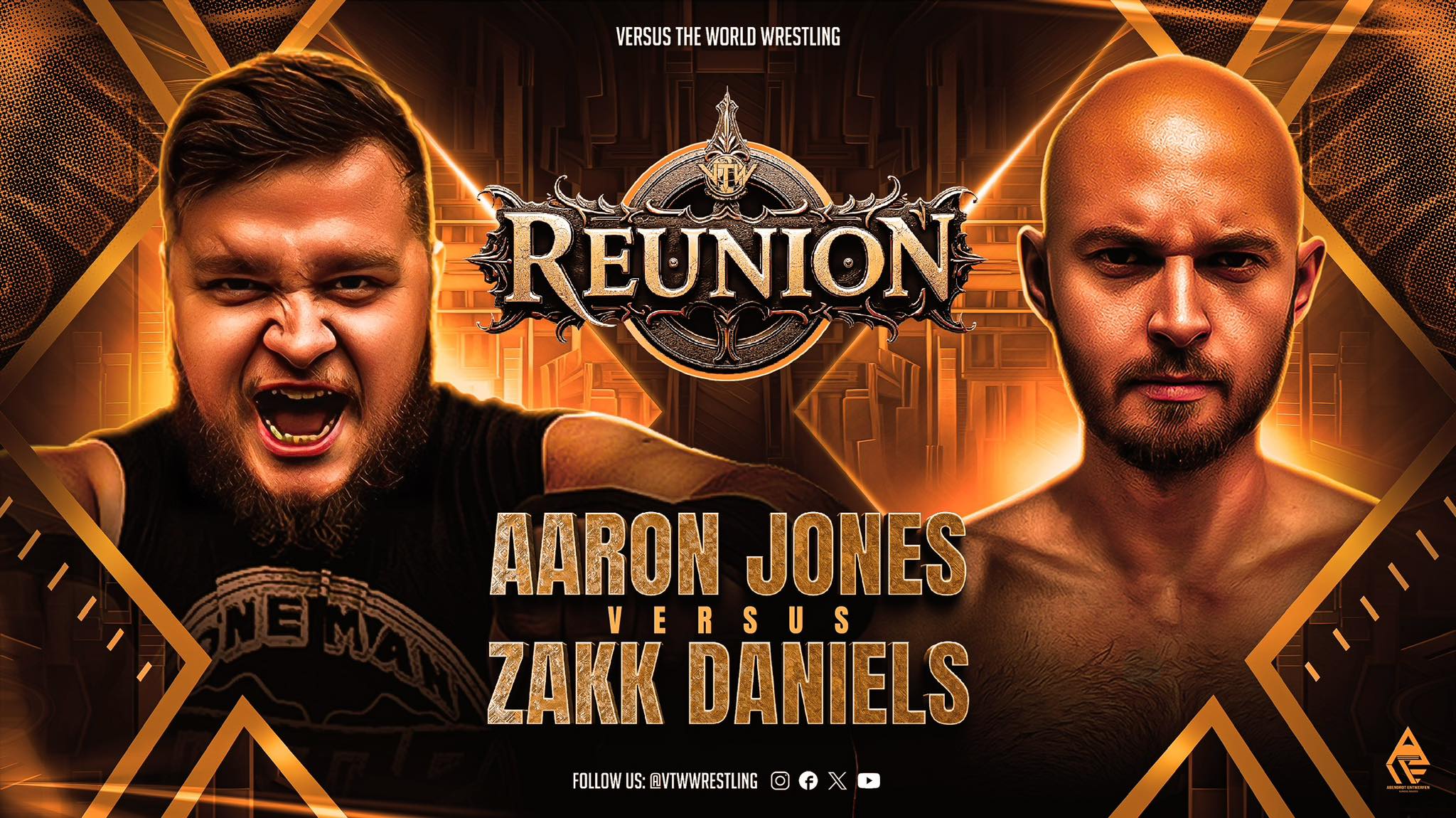 VTW: - 🏛️MATCH ANNOUNCEMENT🏛️ ⚜️Aaron Jones vs. Zakk Daniels⚜️ ...