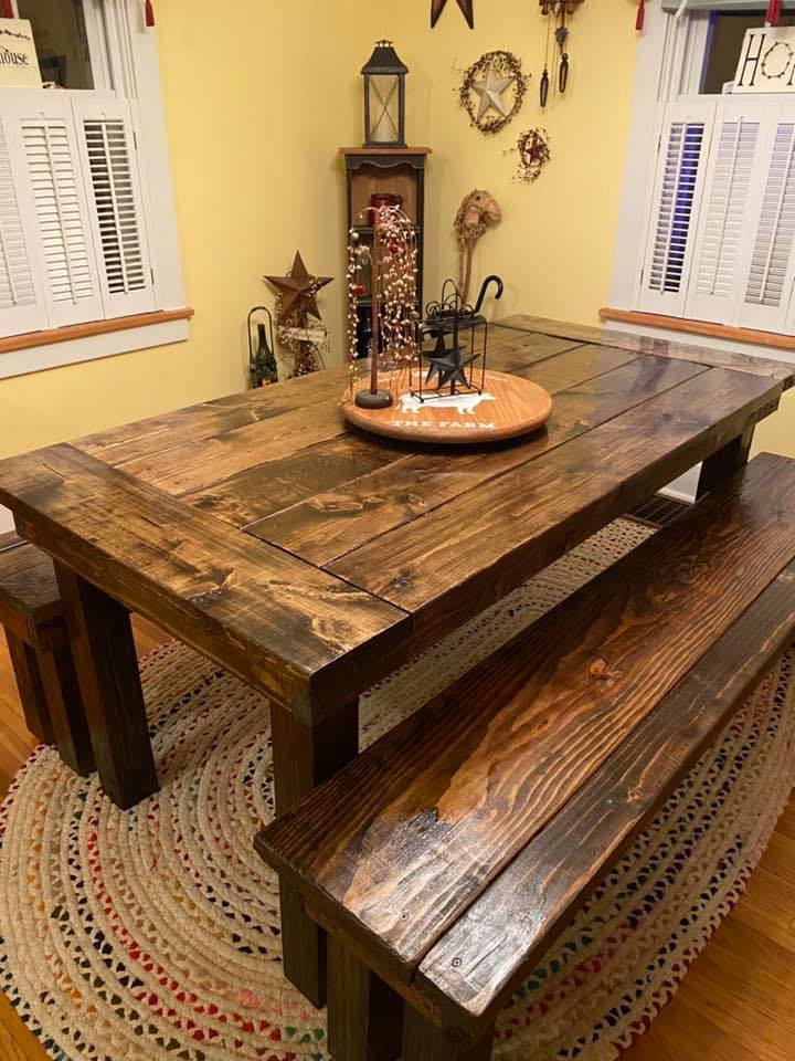 Handmade furniture by Steve & Tiffany