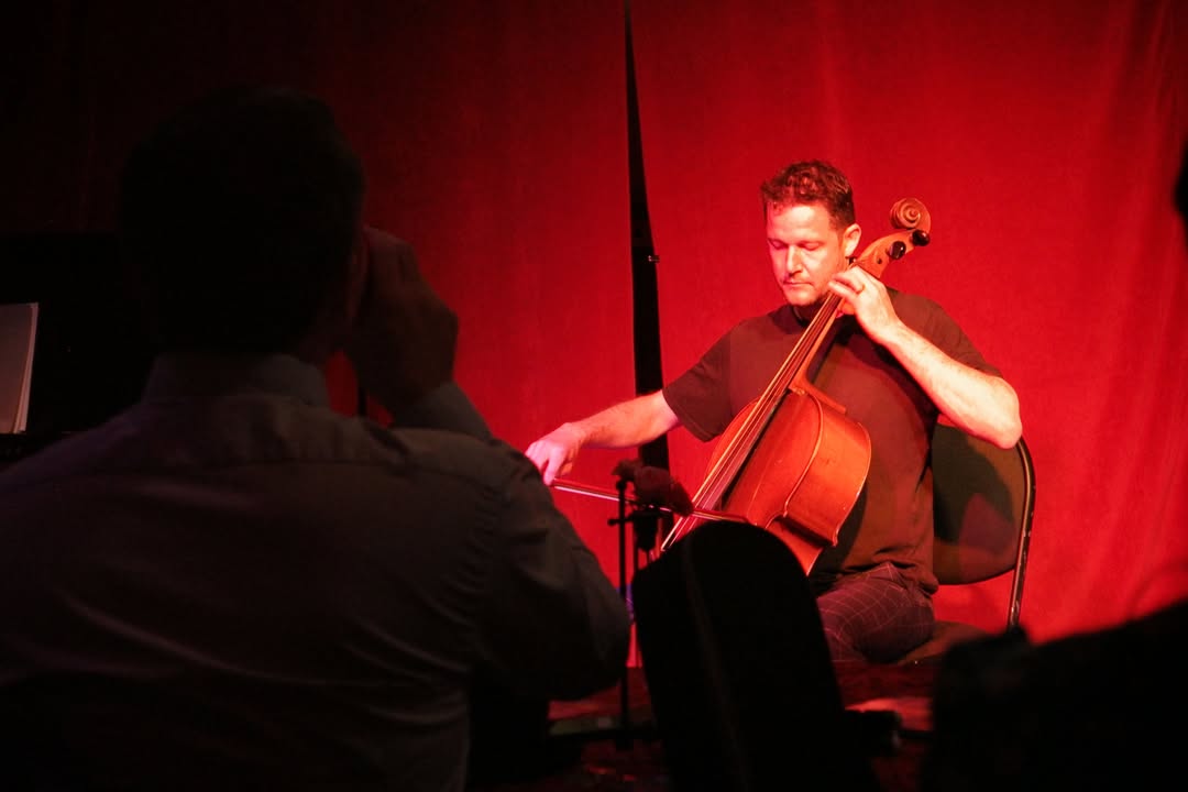 The Lyrebirds - Tom, making us all swoon with his Cello | Facebook