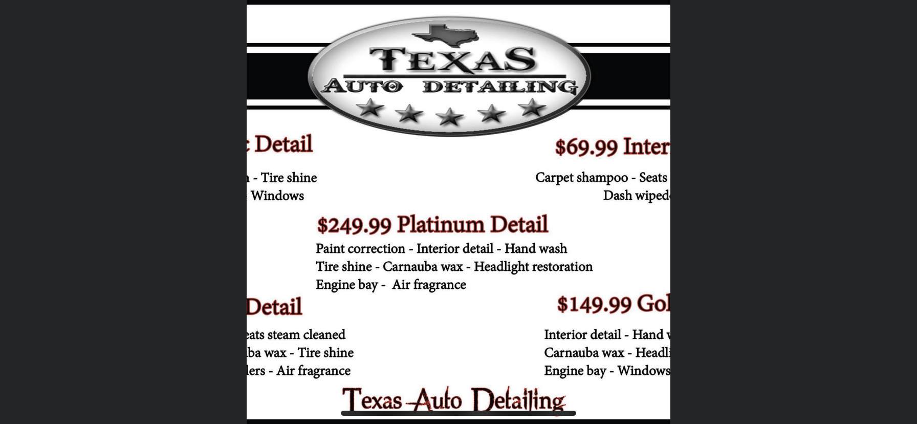 Texas Auto Detailing | San Antonio TX
