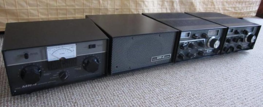 Drake T4XC Transmitter & Matching Drake MS-4 Power Supply/Speaker