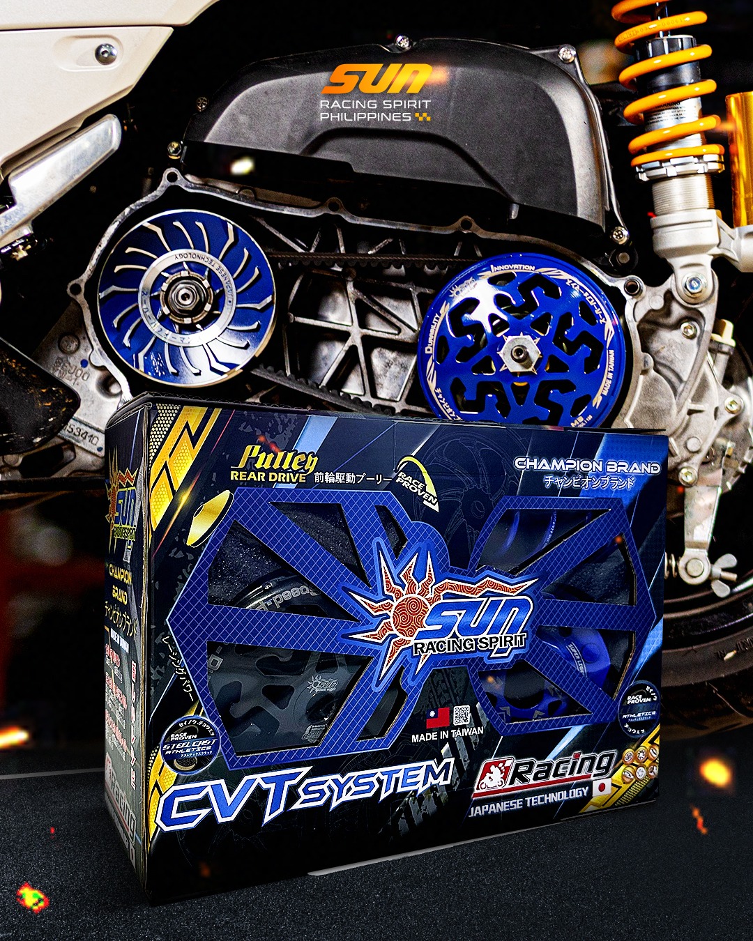 The hottest blue! ☀️🔵... - Sun Racing Spirit Philippines | Facebook