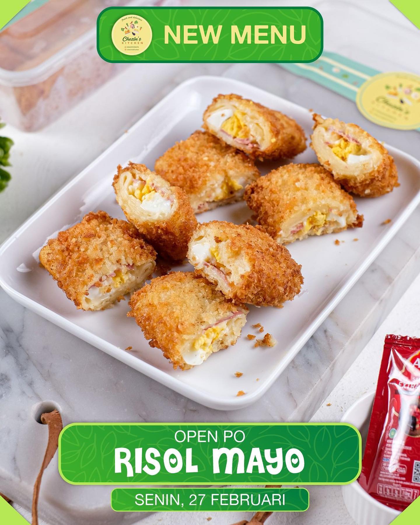 [New Menu] Risoles Mayo 😍 . Menu baru... - Chezin's Kitchen | Facebook