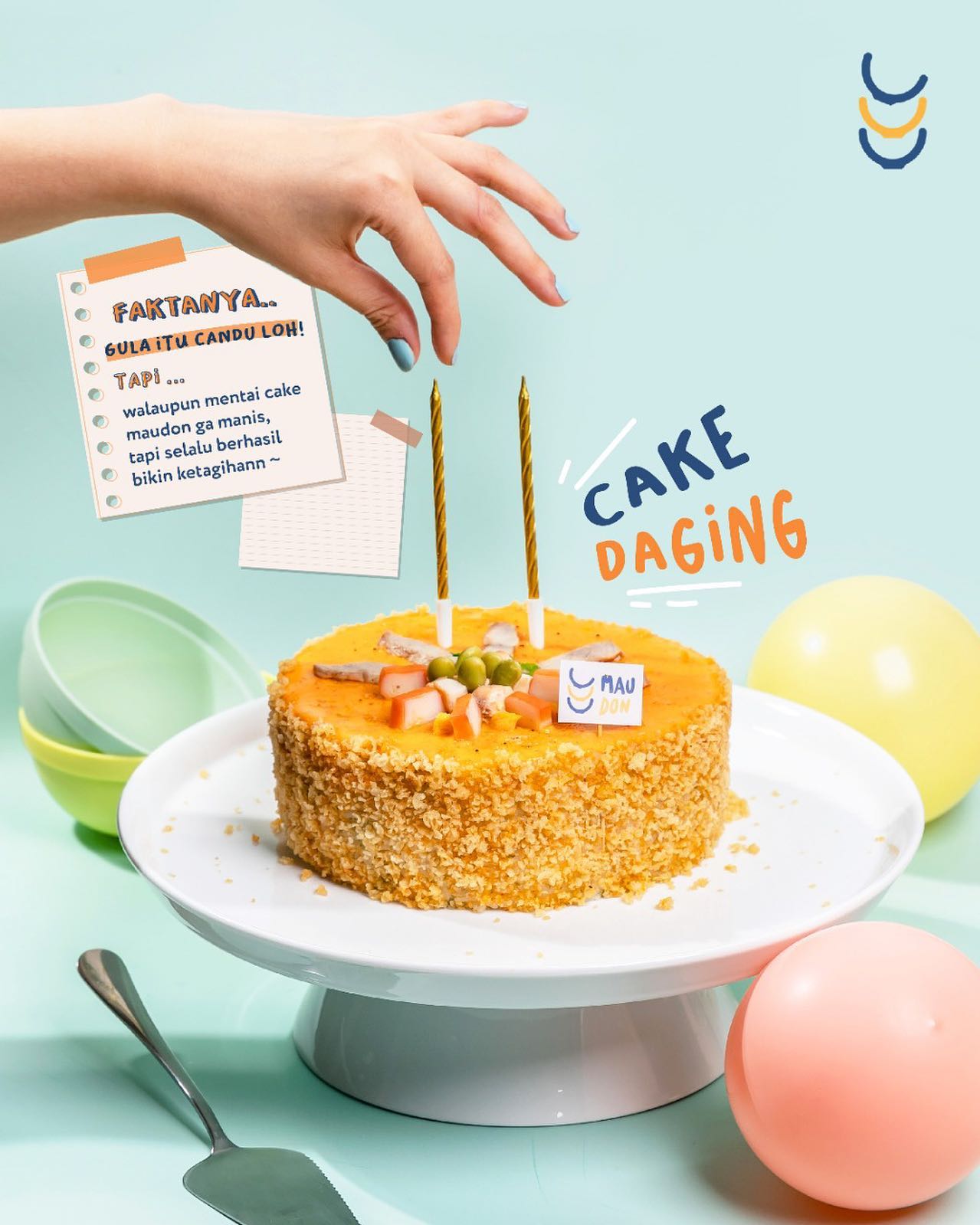 Maudon.id - Sering banget kalau lagi birthday kue numpuk... | Facebook