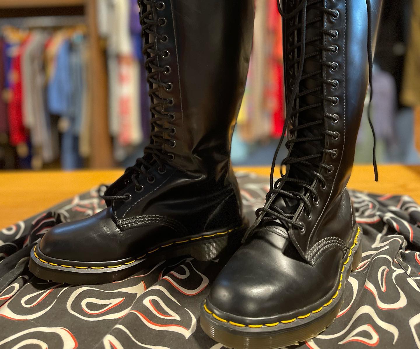 Vintage Dr. Martens Nana collaboration boots