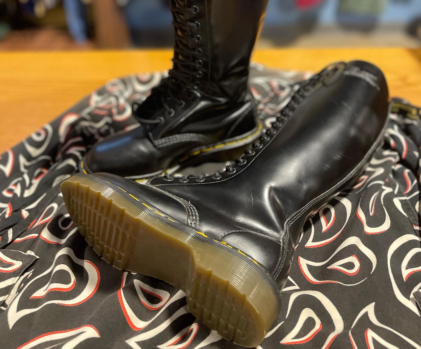 Vintage Dr. Martens Nana collaboration boots