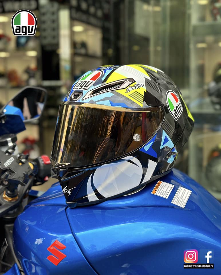 AGV Pista GP RR Mir 2021 helmet replica