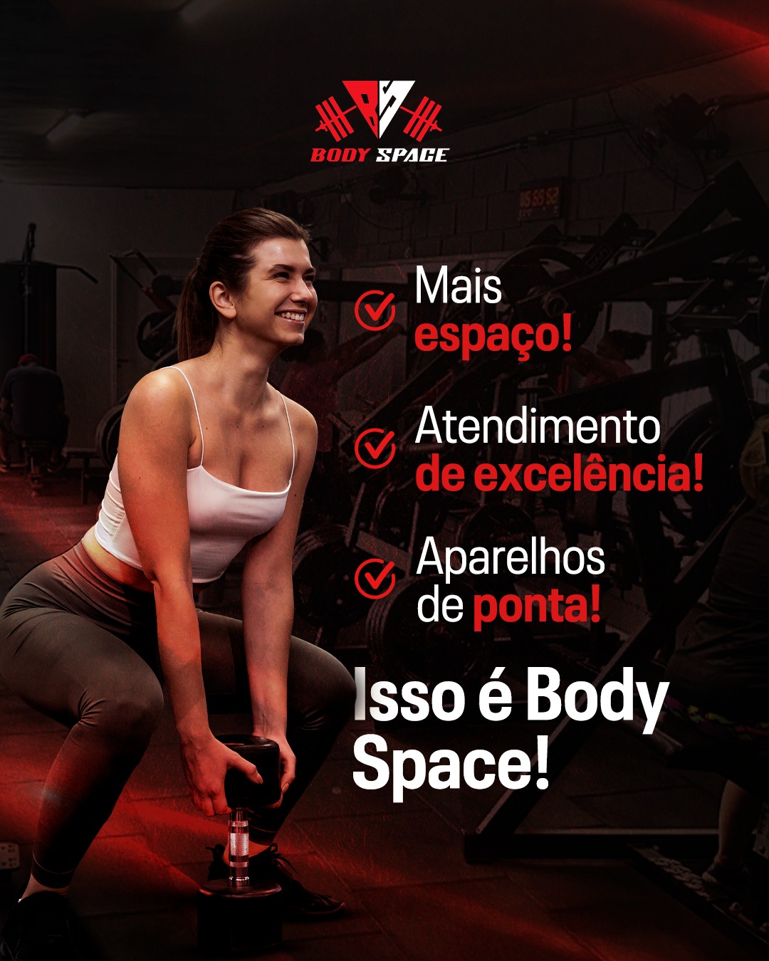 💭 O ambiente onde você treina faz... - Academia BodySpace | Facebook