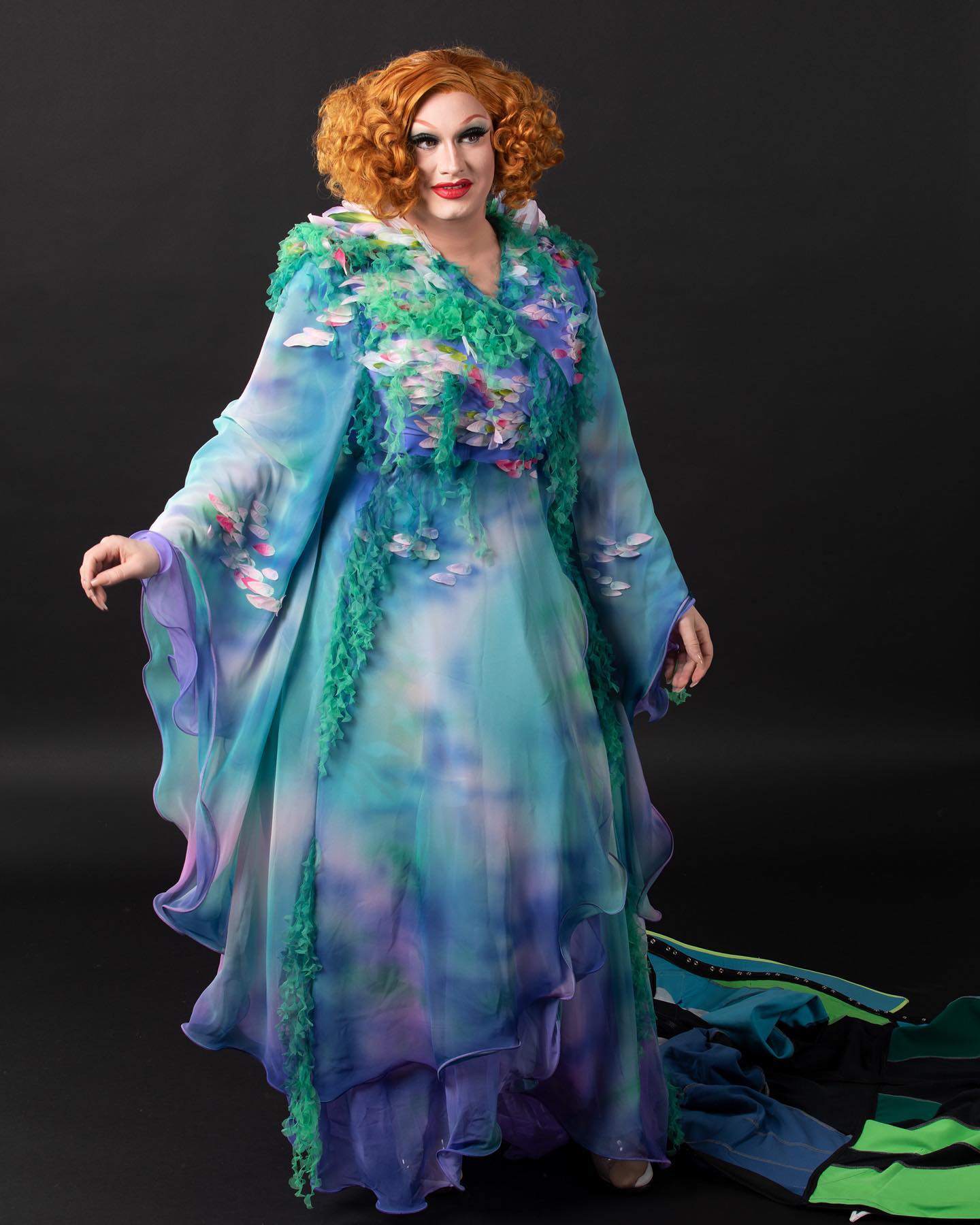 jinkx monsoon green dress Honeymoon