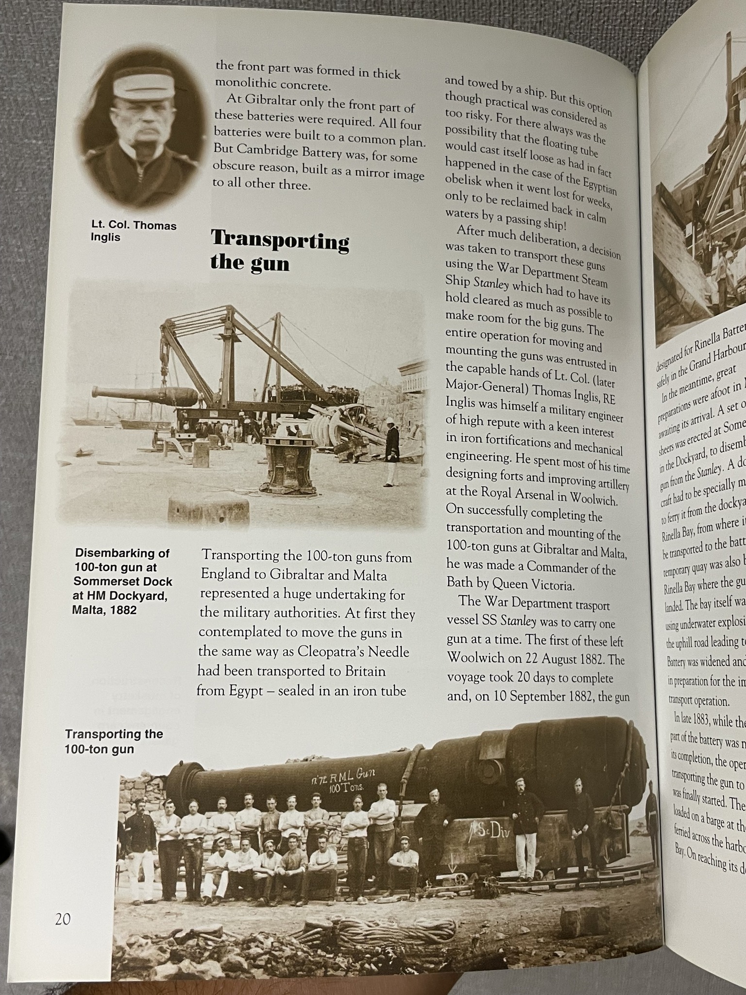 🇬🇧 Fort Rinella and its Armstrong... - BDL Books, Malta