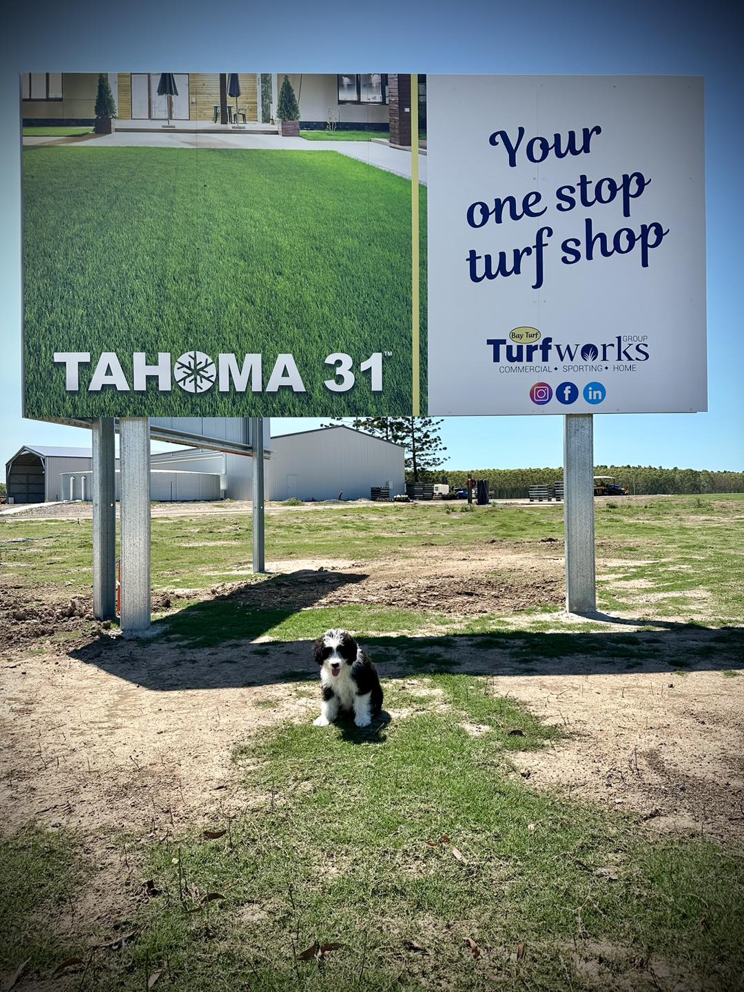 Turfworks Group - 👀 Who has seen the new signs on the farm...