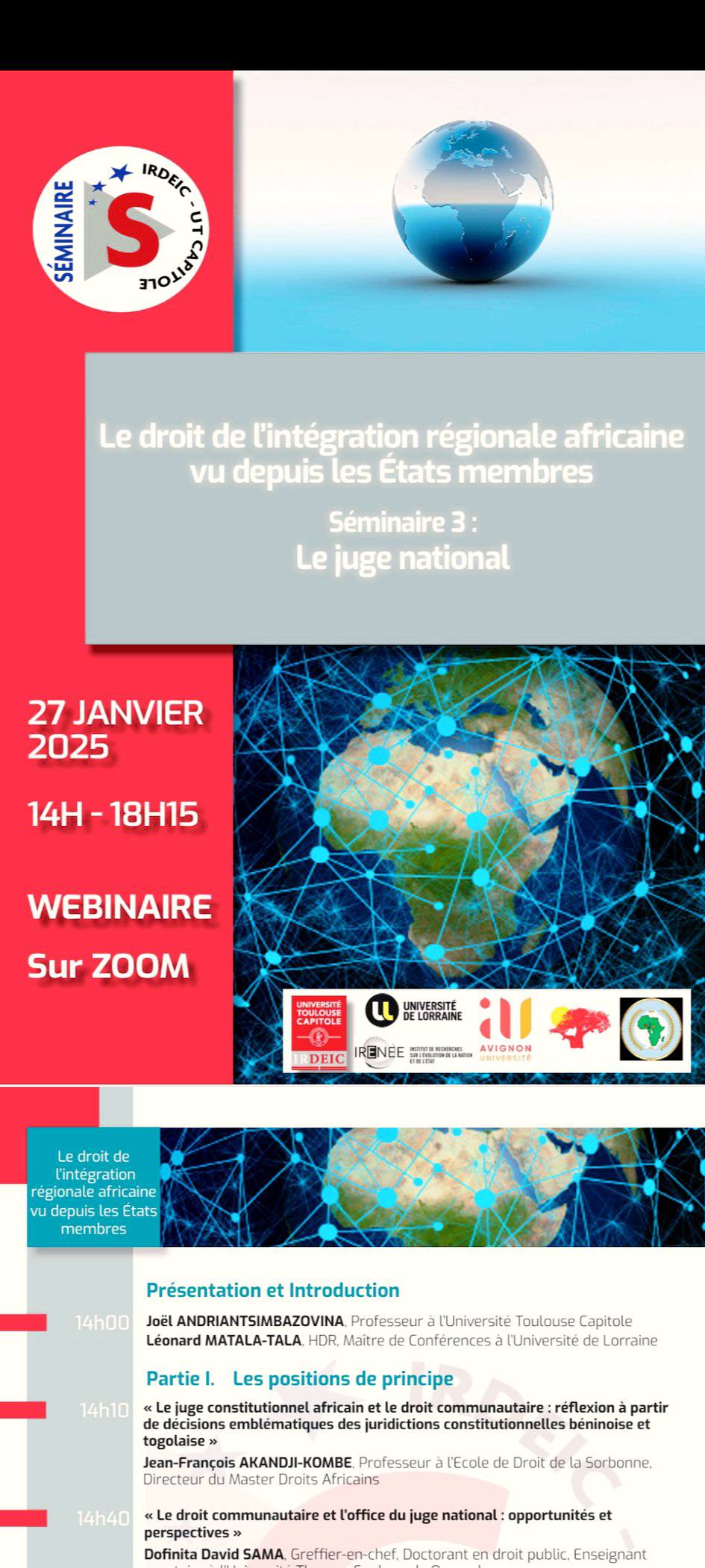 Société Africaine de Droit Communautaire - SADC