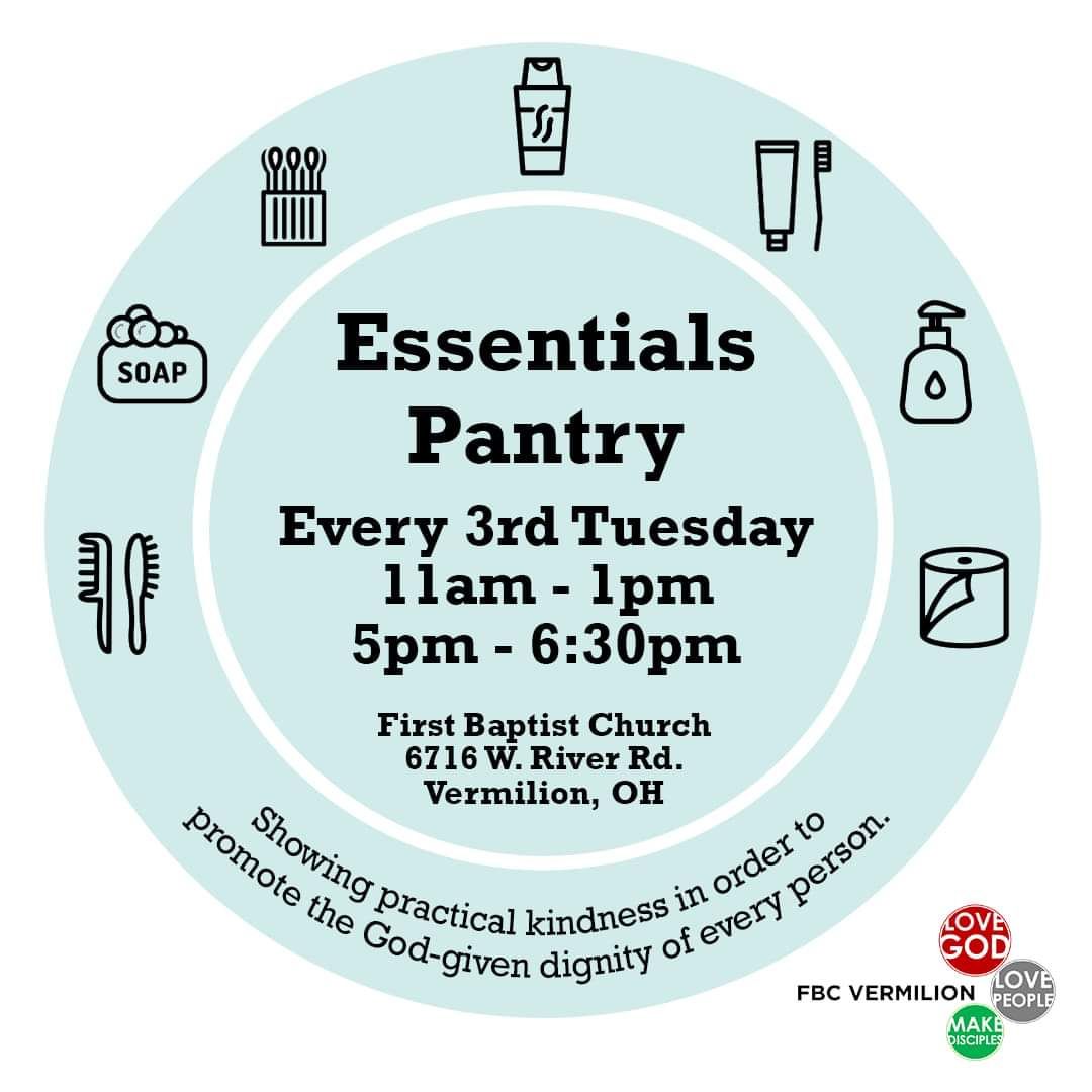 The Essentials Pantry will... - Essentials Pantry - Vermilion | Facebook
