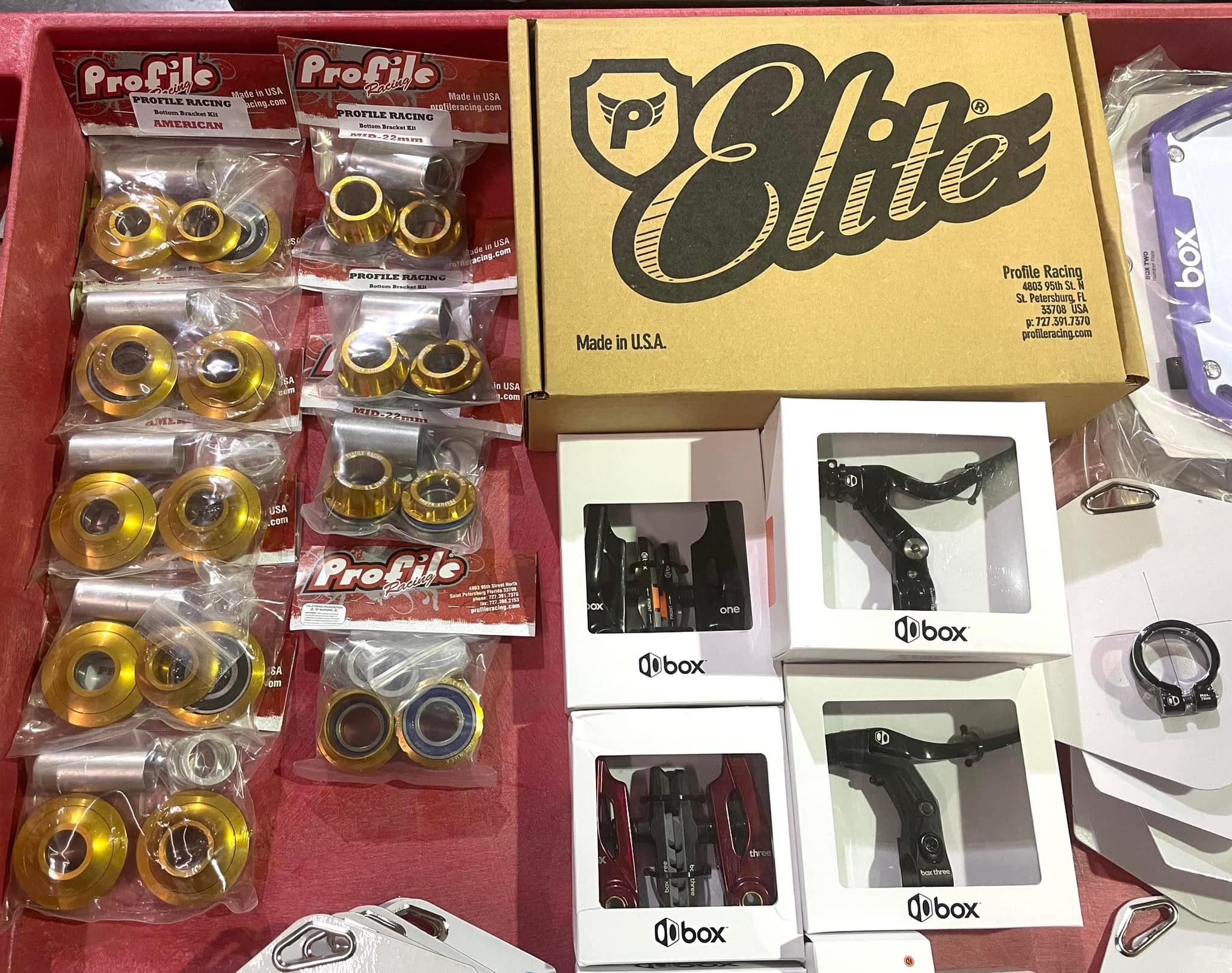 BMX bike accessories arrived