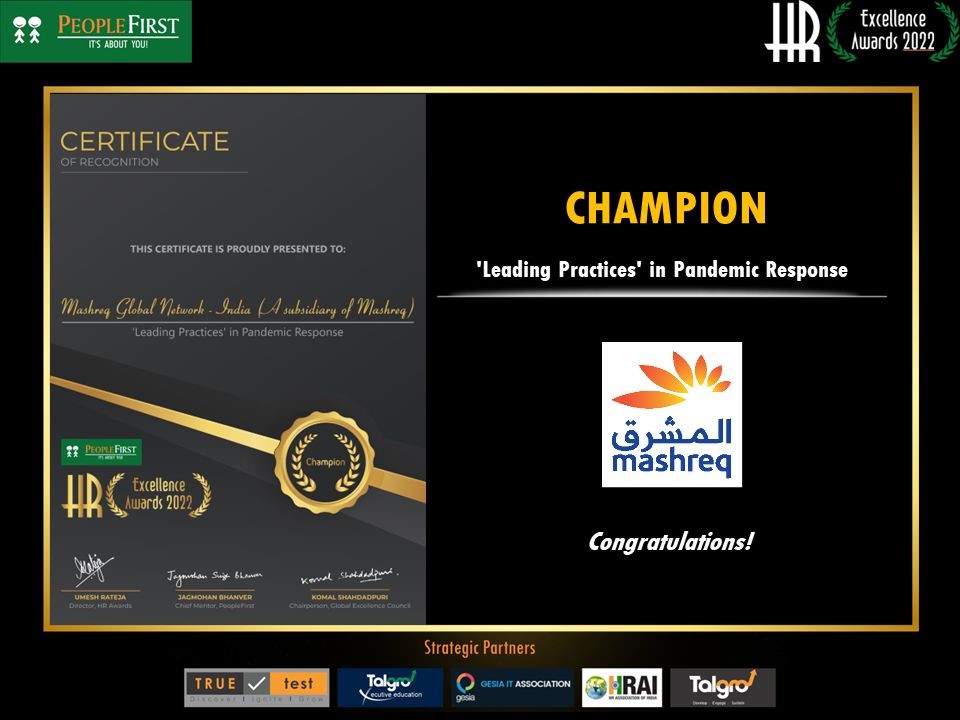 Mashreq - We are proud to announce that Mashreq Global... | Facebook
