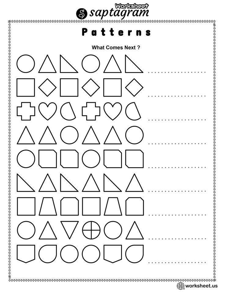 DepED Teachers' Tambayan | Repeated Patterns worksheets | Facebook