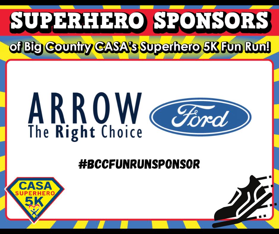 Arrow Ford - The superhero 5k fun run is back! Big Country... | Facebook