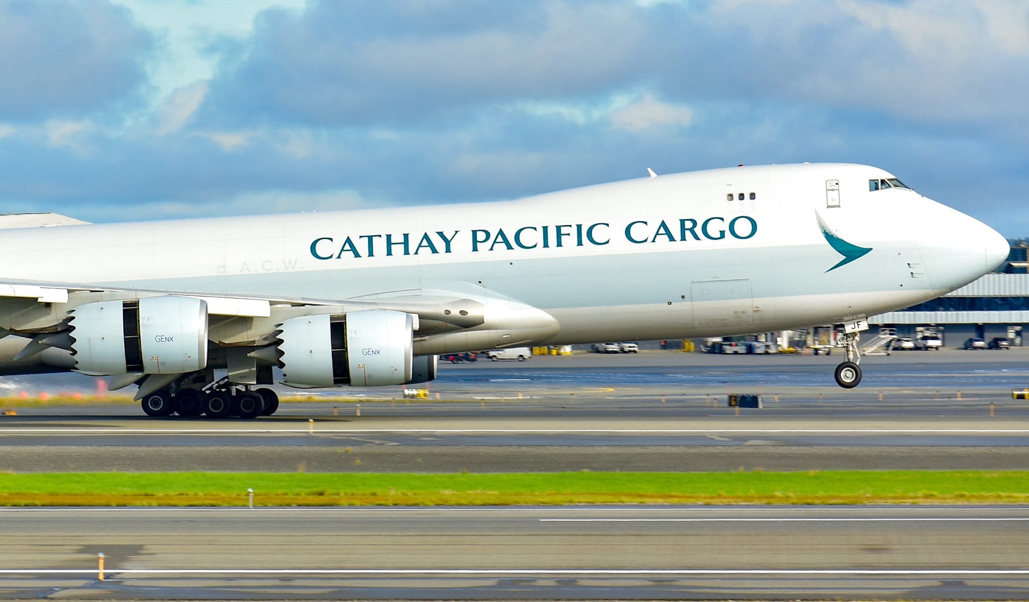 航空機・ヘリコプター Cathay Pacific Cargo Boeing 747-8F 1/200 www