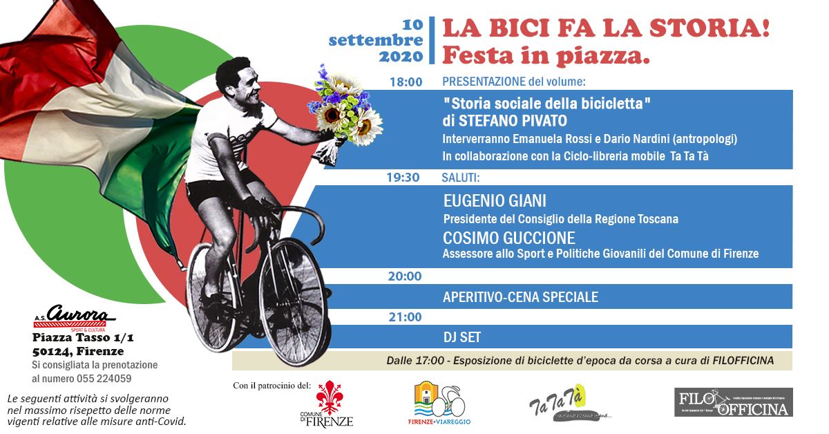 La BICI FA la Storia! Festa in Piazza.