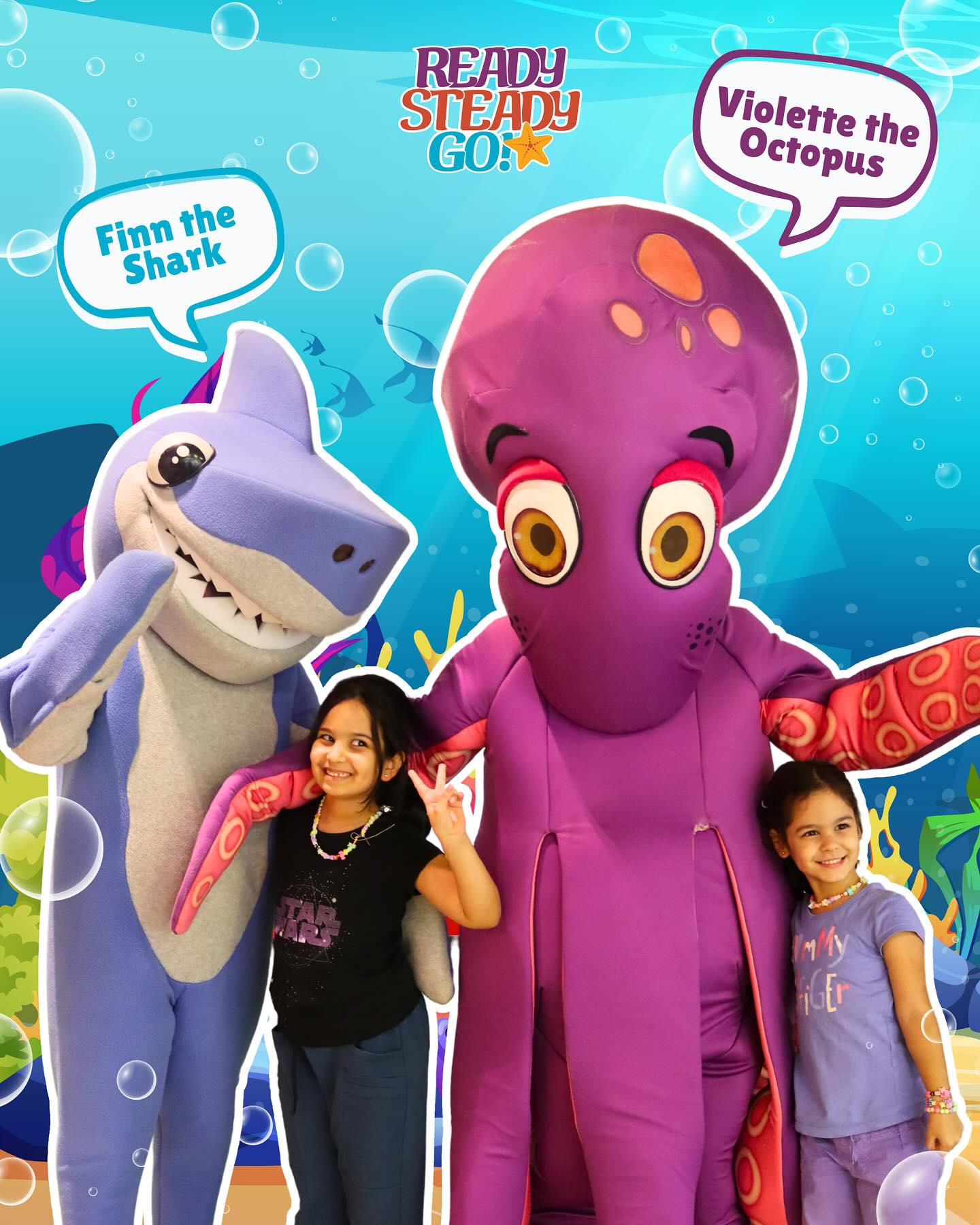 Ready - Meet Finn the Shark and Violette the Octopus!💙 They’re here to ...