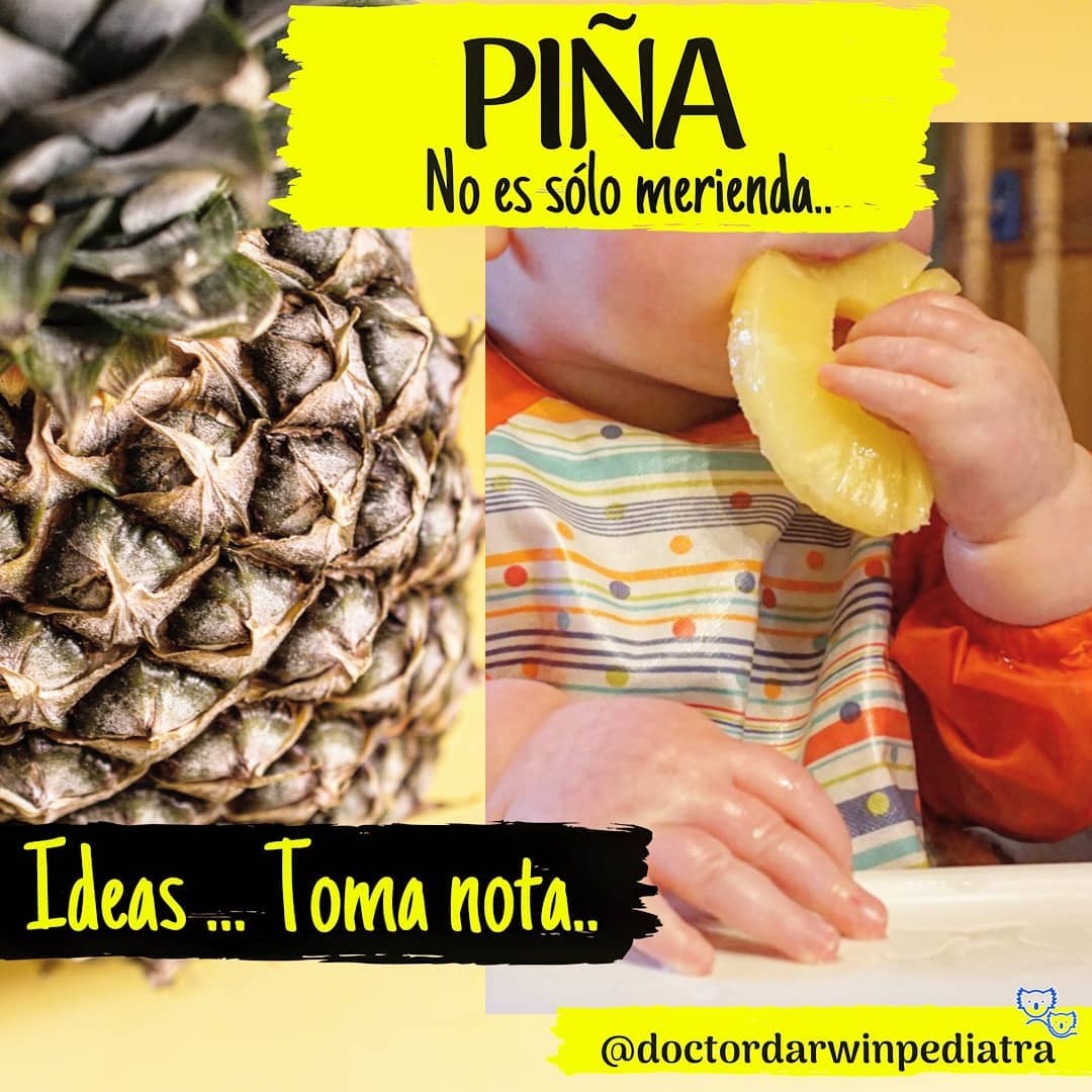 La PIÑA 🍍es una fruta REFRESCANTE... - doctordarwinpediatra