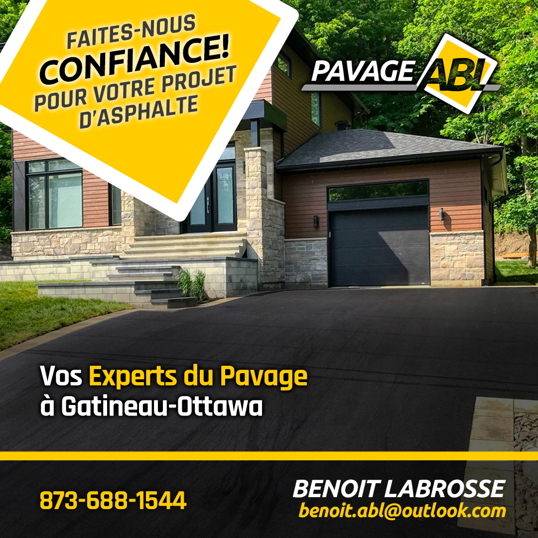 Pavage ABL | Gatineau QC