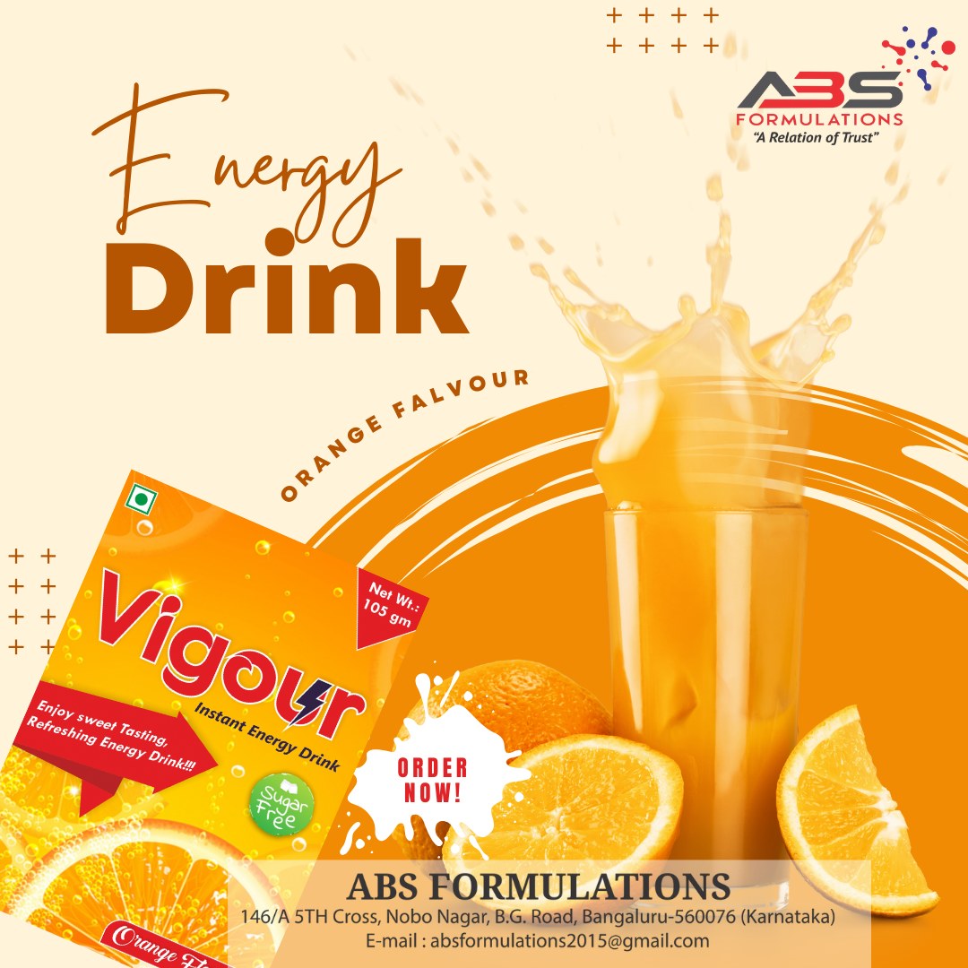 ABS - VIGOUR INSTANT ENERGY DRINK Unleash power in every Sip