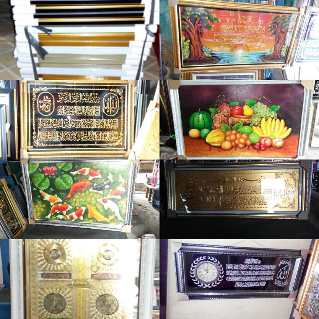Rafles frame bingkai foto kaca cermin lukisan dan kaligrafi | Bekasi