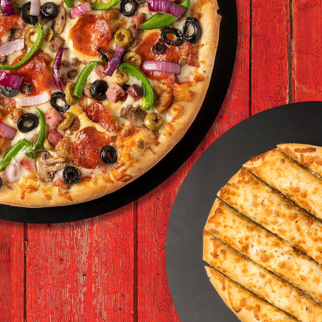 Pizza - We go together like pizza and cheesy ranch stix. 😍 Tag the ...