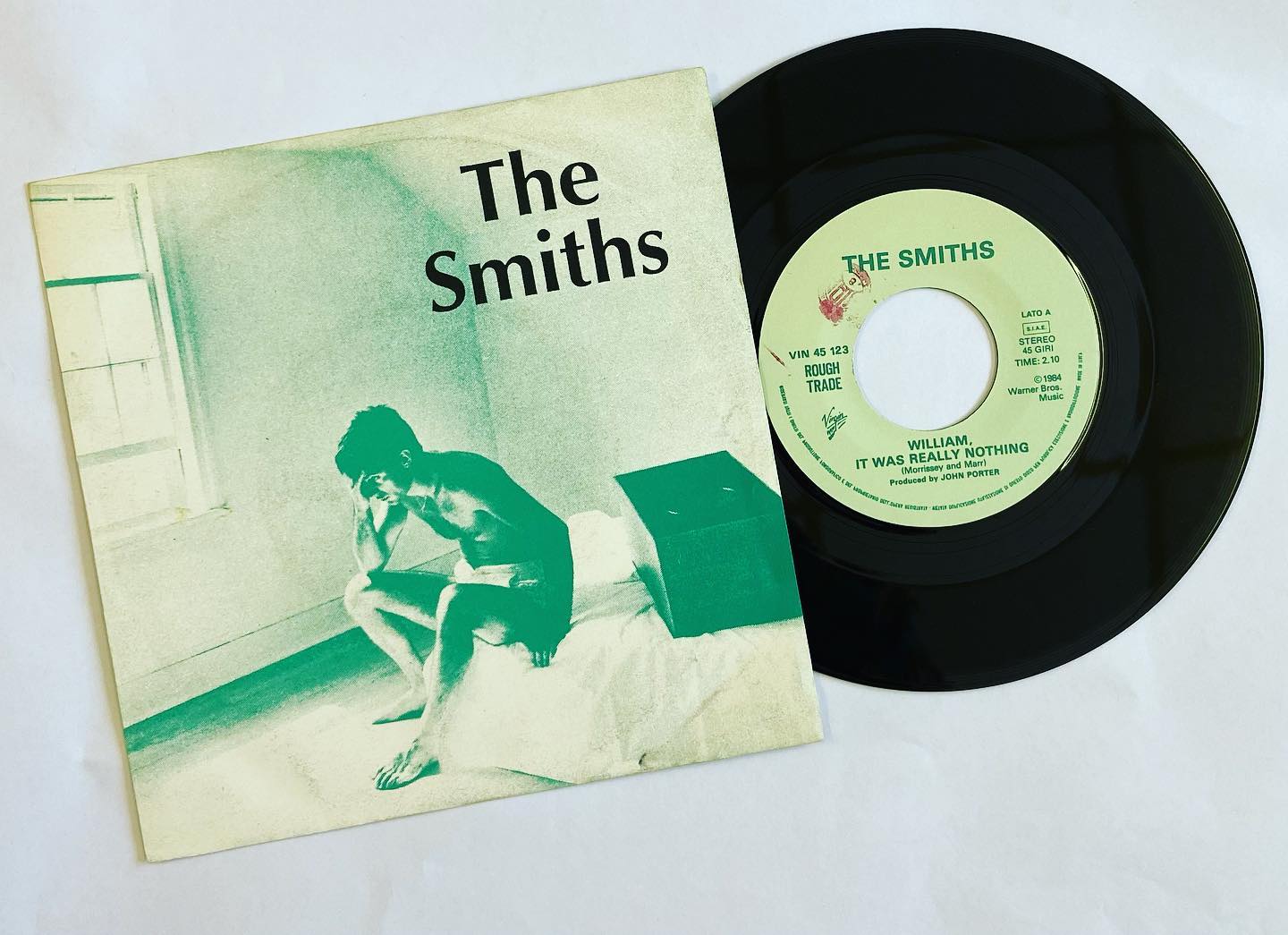 The Smiths 'William, It Was Really Nothing' 1984 UK reissue