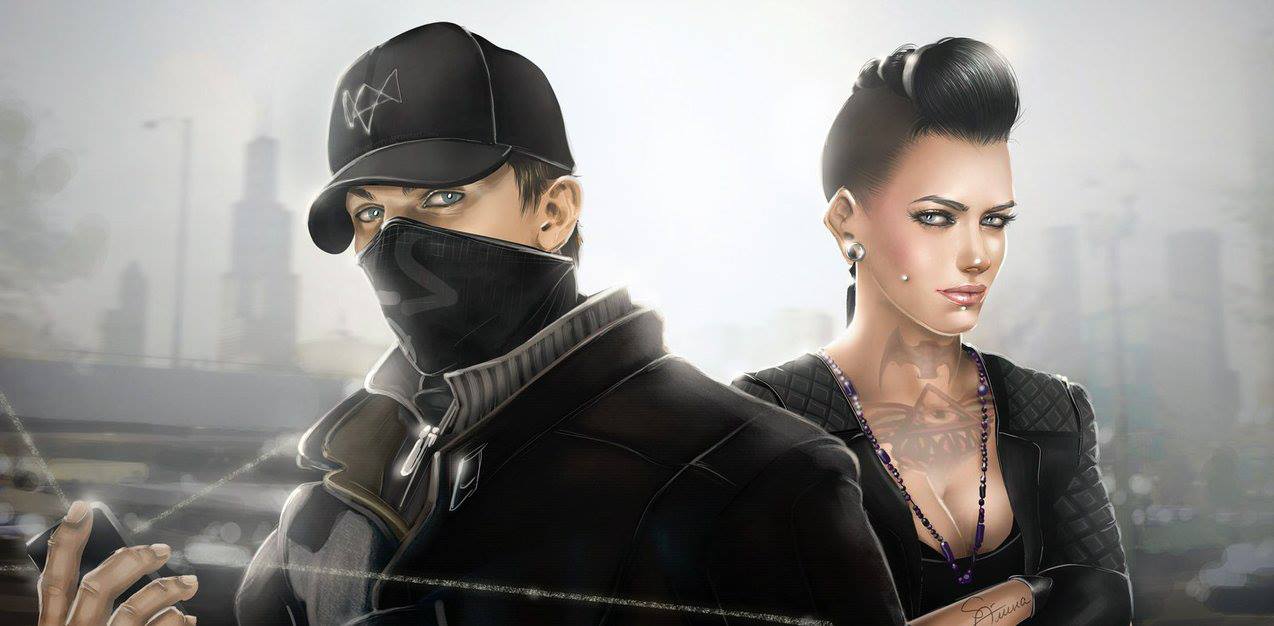Watch Dogs - Subjects identified as Aiden Pearce and Clara Lille in a ...