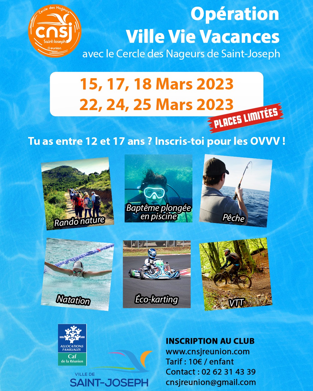 CNSJ Réunion - [ OPÉRATION VILLE VIE VACANCES du CNSJ ]... | Facebook