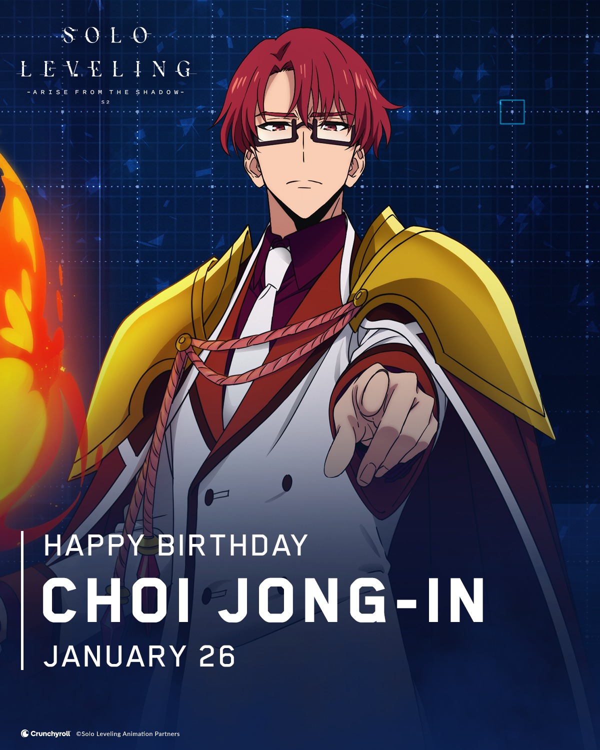 Solo Leveling - Happy Birthday, Choi Jong-In 🎉 | Facebook