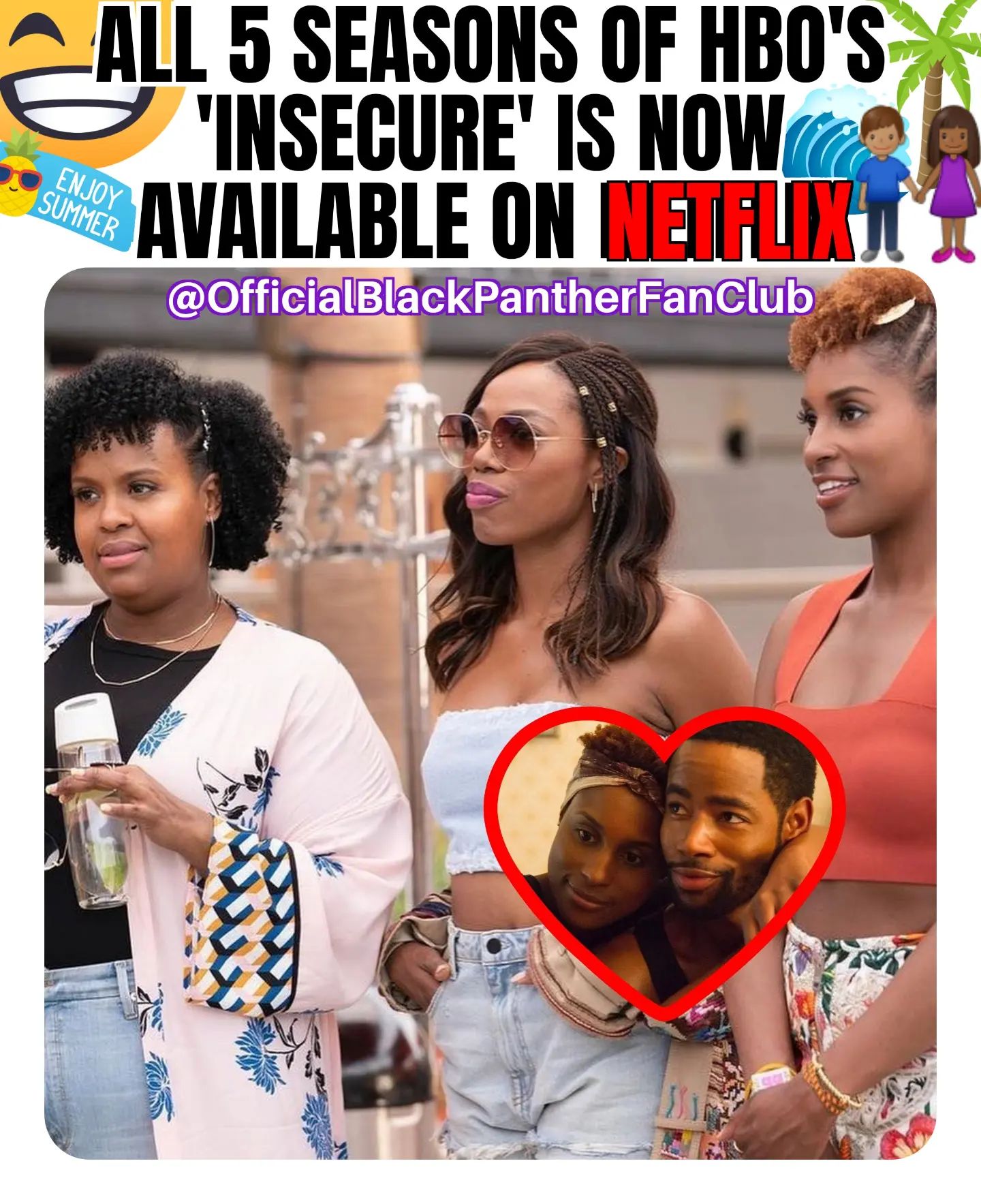 💥👏🏽 “Insecure” is now... - Official Black Panther FanClub