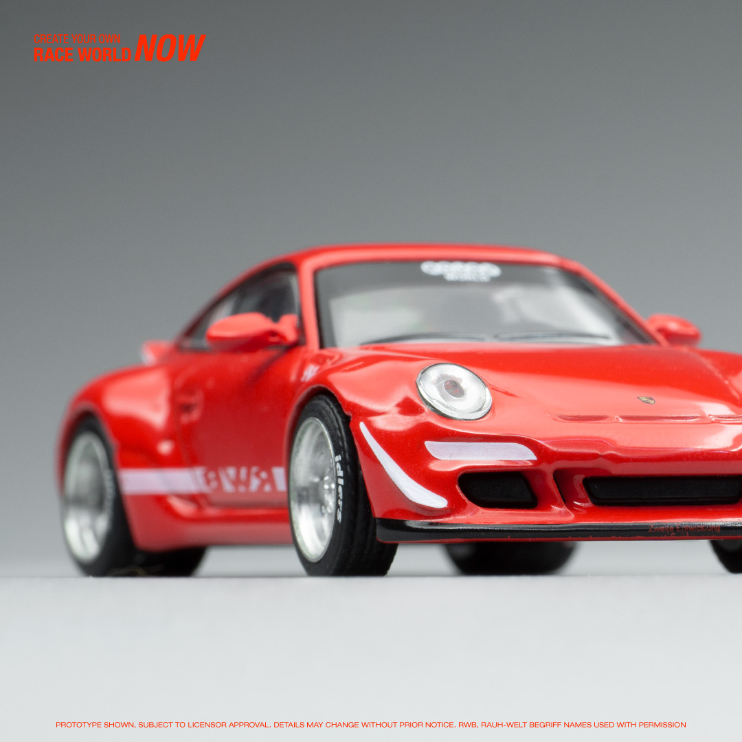 Ignition Model x Shop4fun 1/64 RWB 993 Orange | 2026 Manila